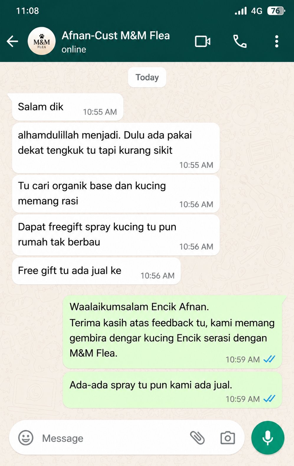 Testimoni pelanggan 2